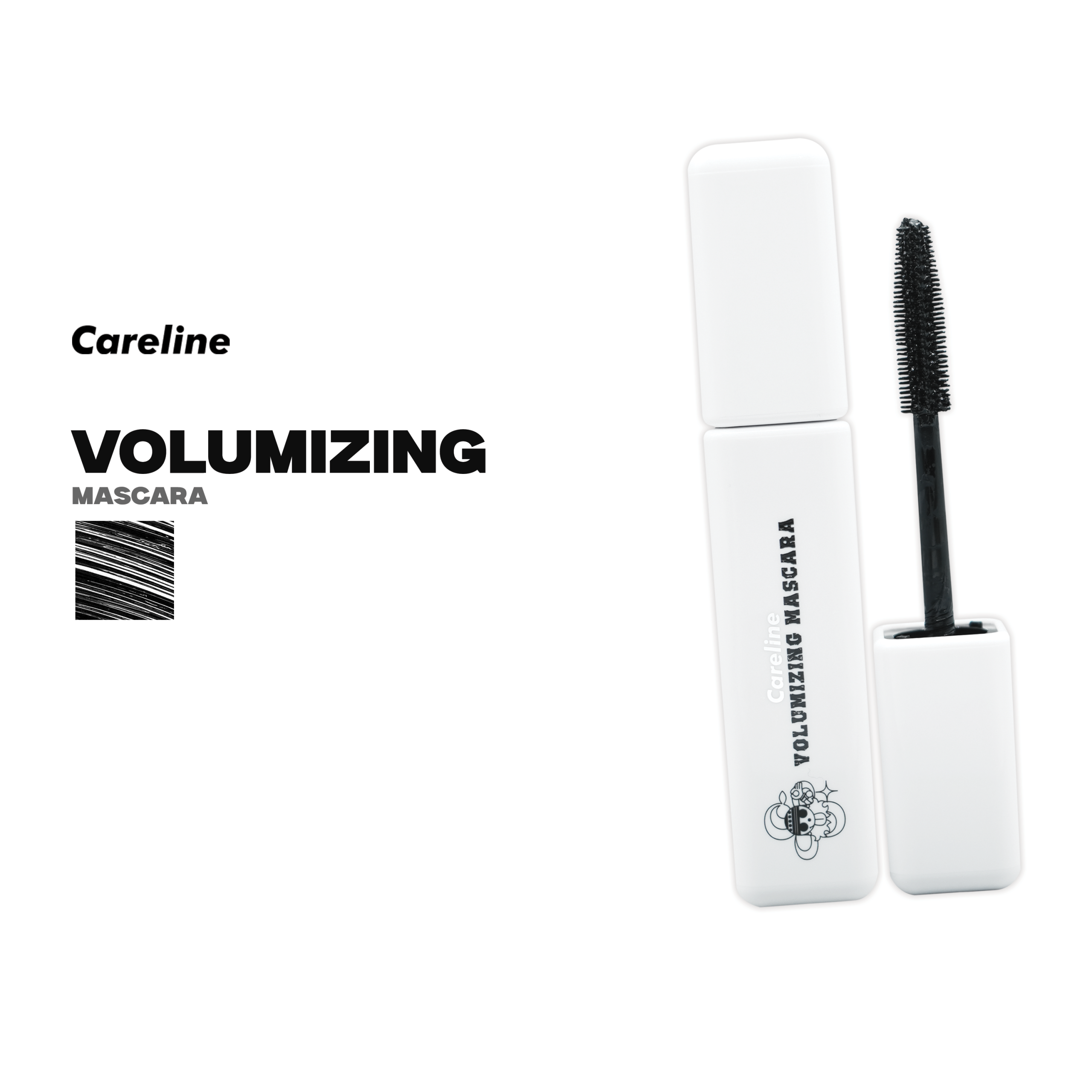ONE PIECE X CARELINE VOLUMIZING MASCARA