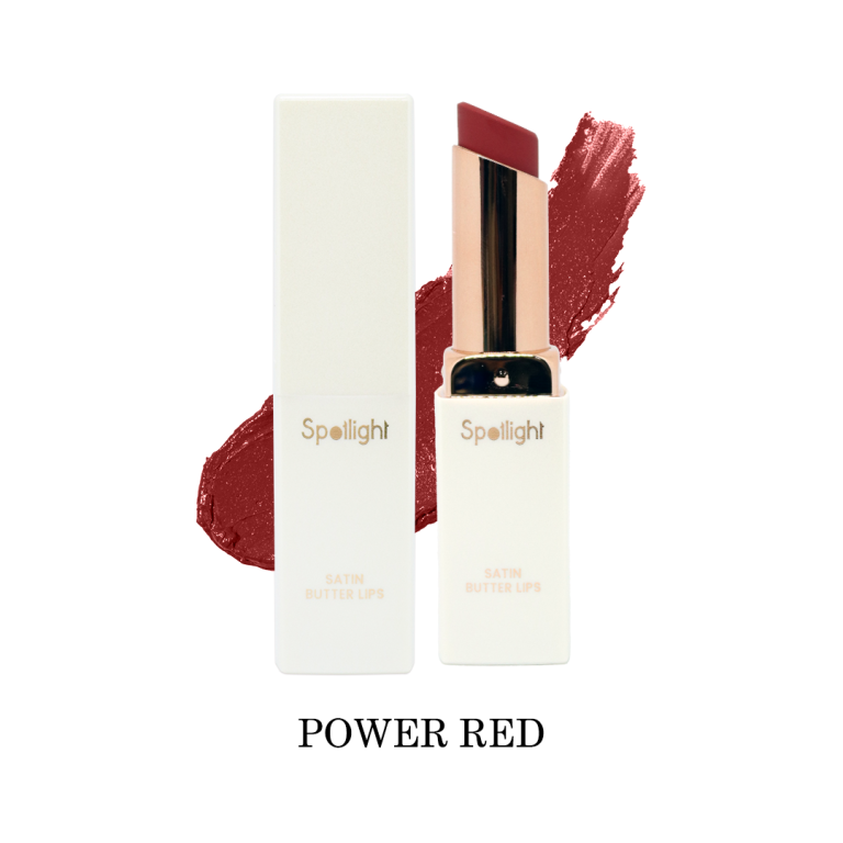 SPOTLIGHT SATIN BUTTER LIPS - POWER RED