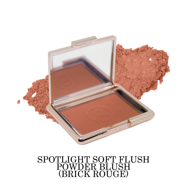 SPOTLIGHT SOFT FLUSH POWDER BLUSH - BRICK ROUGE