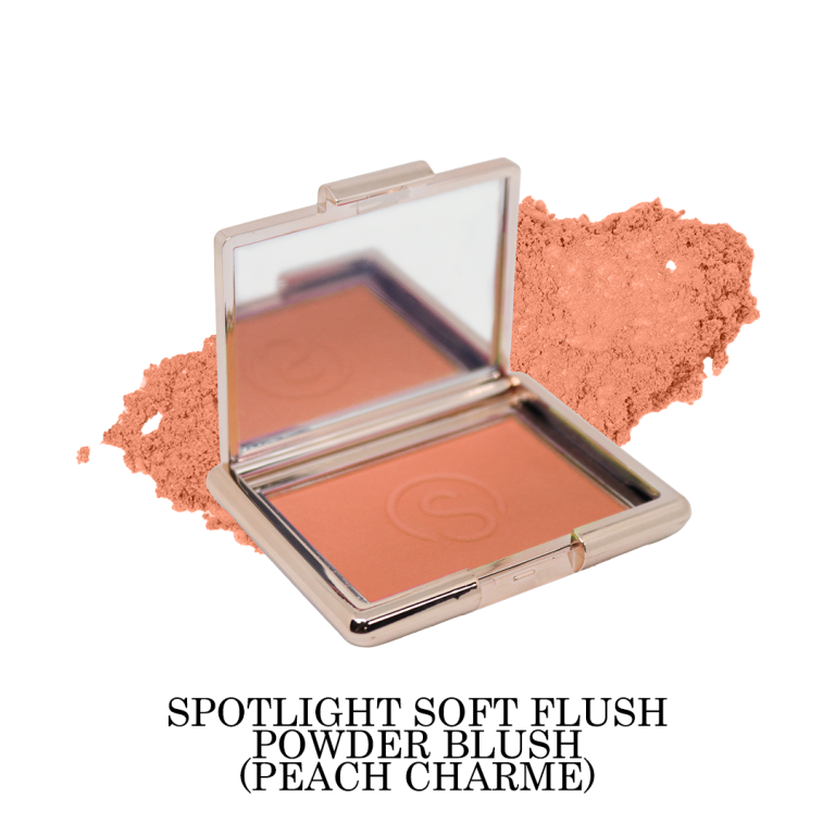 SPOTLIGHT SOFT FLUSH POWDER BLUSH - PEACH CHARME