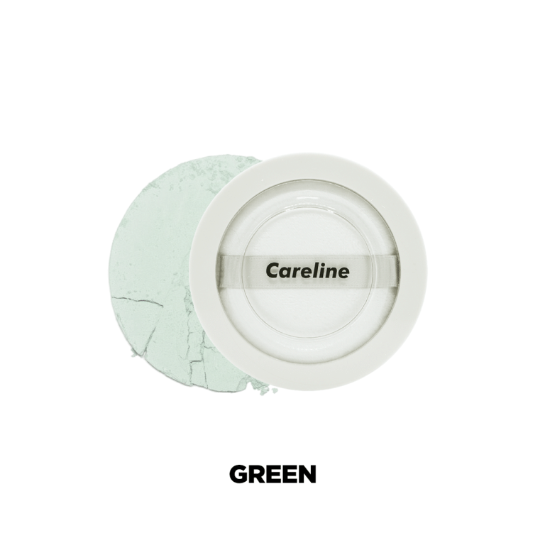 CARELINE COLOR CORRECTING POWDER - GREEN